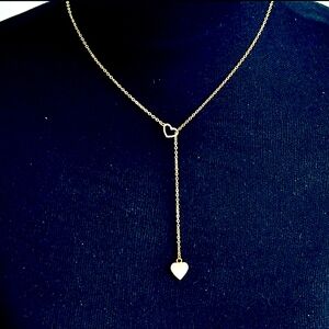 New 14K Gold plated infinity heart choker  Necklace 😍